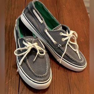 Woman’s Top-Sider Sperry, navy blue, Size: 8.5